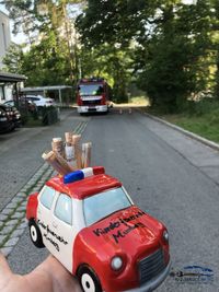 Spenden&uuml;bergabe Kinderfeuerwehr in Mimberg